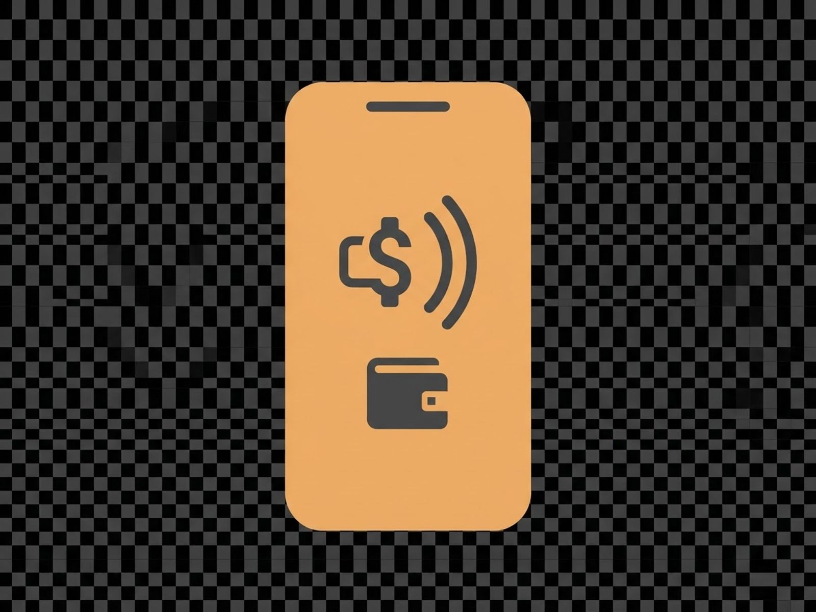 Icône de paiement mobile